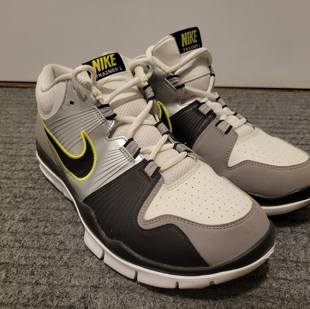 Nike Trainer 1 - White/Grey/Lime